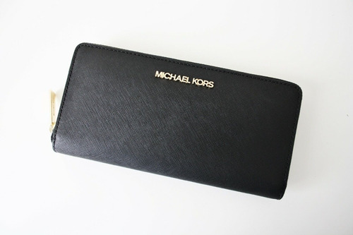 Imagen 1 de 3 de Billetera Michael Kors Original Continental Black