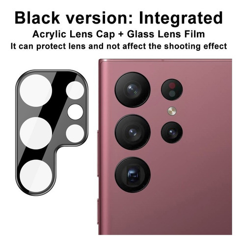 Imagen 2 de 4 de Samsung Galaxy S23 / Plus / Ultra Lámina Protectora Cámara