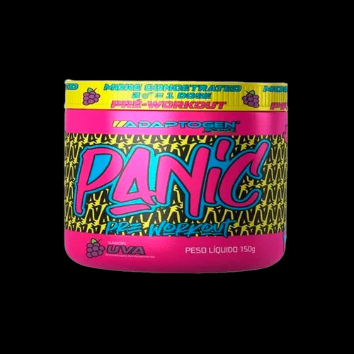 Suplemento em Pó Panic 150g Adaptogen Uva Com Creatina
