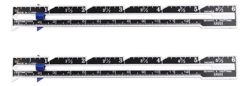 Regla De Medición De Costura N, Calibre Deslizante, También