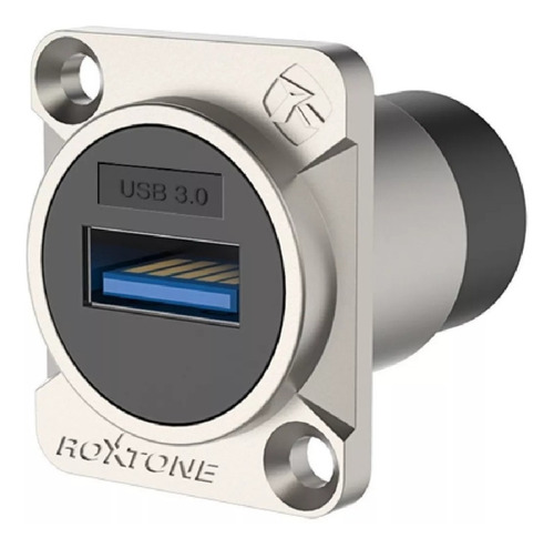 Imagen 1 de 1 de Ficha Roxtone Usb Hembra Chasis Rau3d