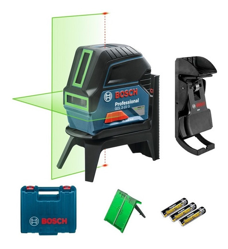 Nivel Laser Bosch Autonivelante Gcl 2-15 G Lineas Verdes Dgm