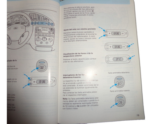 Ford Fiesta 1996 Manual Del Propietario Original (Usado)