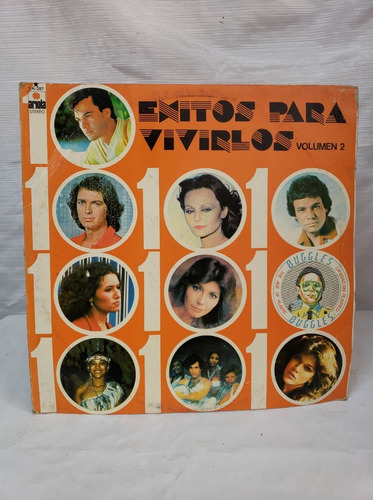 Exitos Para Vivirlos Artistas Varios Disco Lp Vinilo Acetato