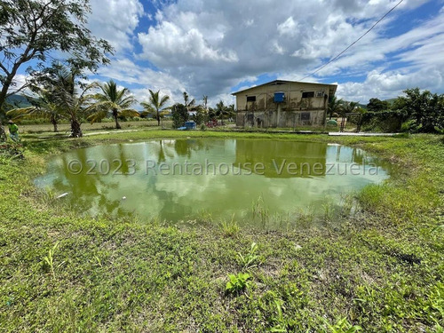 Carlos Colmenarez Felx 23-33543 Vende Finca Con 10 Hectareas Y 4.642 Mts Pozo Profundo De 80 Metros, Bomba De 14 Hp Luz Trifasica Laguna De 50 Por 40 Metros Cochinera De 30 Corrales