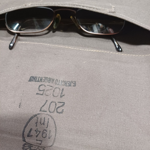 Antiguos Porta Anteojos De Rezago Militar