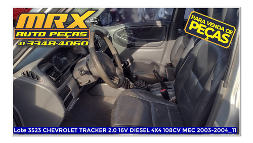 Chevrolet Tracker 2.0 16v Diesel 4x4 108cv Mec 2004 Peças
