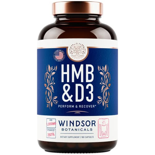 Hmb Y Vitamina D3 Suplemento Cápsulas - B-hidroxy Lsm4n