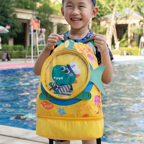 Bolsa De Natación Para Niños Mochila De Playa De Animales Li