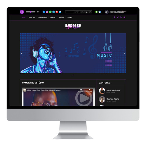 Web Rádio Boss - Site Wordpress - Instalação Grátis E Brinde