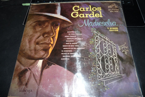 Jch- Carlos Gardel Madreselva Y Otros Exitos Lp Tangos