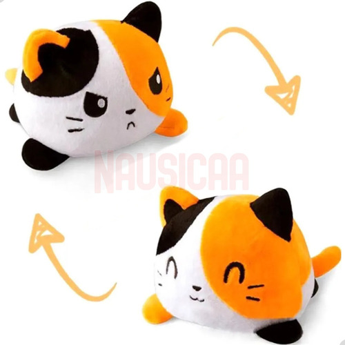 Imagen 2 de 2 de Nausicaa - Gato Reversible, Peluche Kawaii