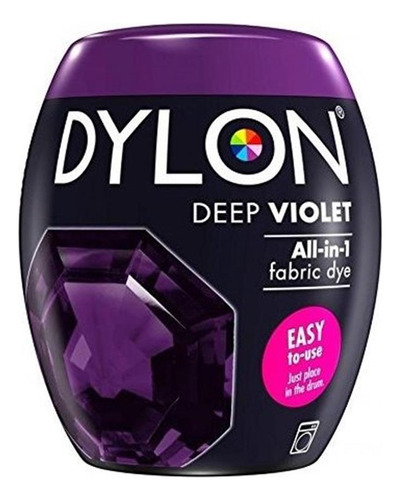 Tinte Para Tela - Dylon Machine Fabric Dye Pod Deep Viole