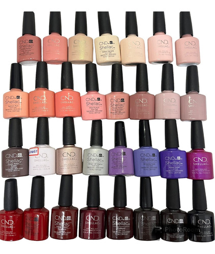 Kit Com 3 Esmaltes Cnd Shellac-original 12 Ml Original-nf