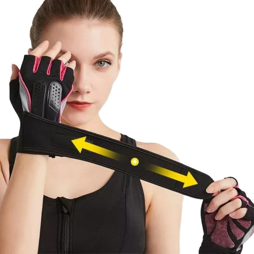 Par Guantes Calleras Celeste Gym Crossfit Entrenamiento Pesa