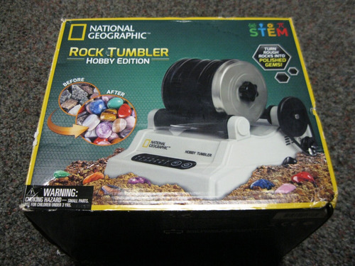 National Geographic Hobby Edition Rock Tumbler Kit Polis Ddv