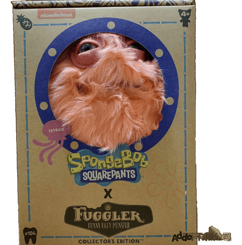 Fjl Peluche Fuggler Bob Esponja Zuru Patrick Star