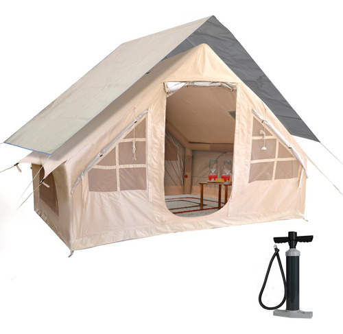 Kikilive Tienda Inflable De Glamping Con Bomba Y Gato De Est