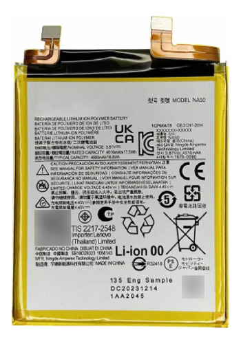 Batería Pila Compatible Con Moto Edge 30 Pro Na50 Xt2201