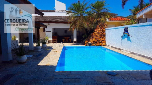 Casa Residencial Para Venda E Locação, Acapulco, Guarujá. - Ca0461