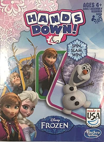 Disney Frozen Hands Down De Juego Por Hasbro