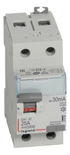Interruptor Diferencial 2p 25a 30ma Tipo A 411554 Legrand