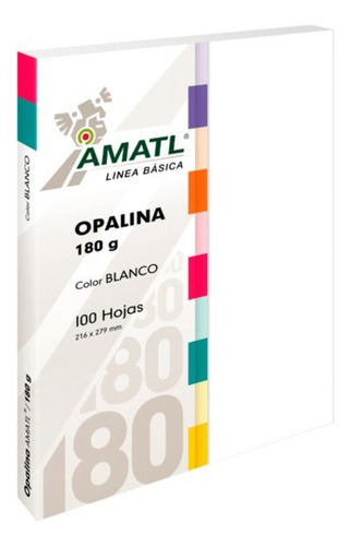 300 Hojas De Papel Opalina Tamaño Carta 180 Gramos Oferta