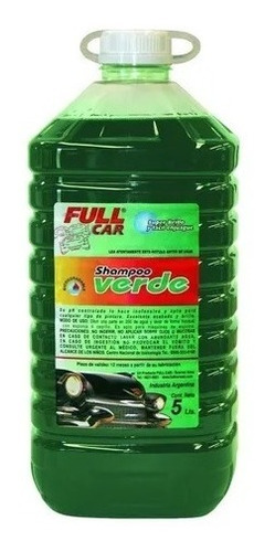 Full Car Shampoo Neutro Verde Ph Balanceado
