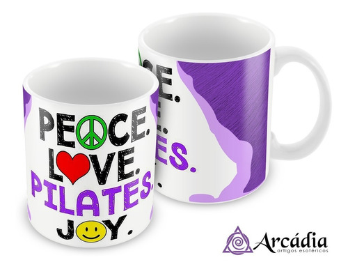 Caneca - Paz Amor Pilates