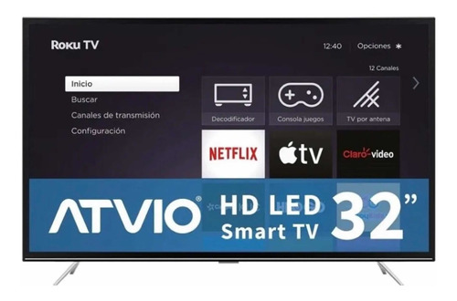 Atvio - Roku Tv, 32 Hd Smart Tv