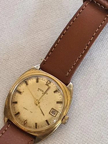 Reloj steelco de cuerda antiguo sale