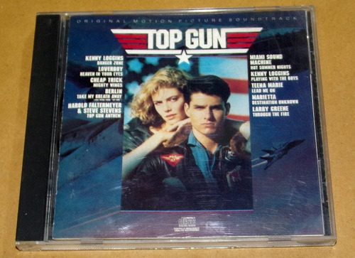 Top Gun Soundtrack Kenny Loggins Loverboy Cd Importado Kkt