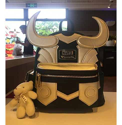 Mochila Escolar Avengers Loki Loungefly