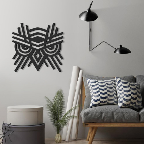 Imagen 5 de 6 de Cuadro Decorativo En Madera Calada Buo Mural Xl