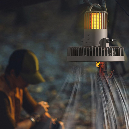 Ventilador De Trípode Con Ángulo De Luz Ventiladores De