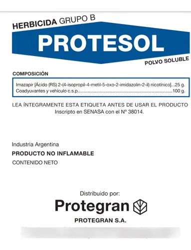 Herbicida Protesol (imazapir 25%) X 640grs.