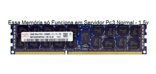 Memória Servidor 16gb Ddr3 Pc3l - Dell - Hp - Lenovo - Ibm