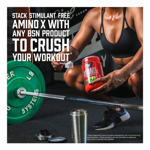 Bsn Amino X Recuperação Muscular E Pó De Resistência Com 10