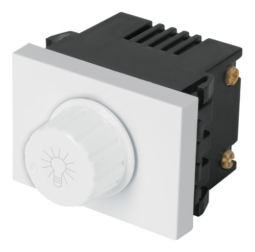 Dimmer Giratorio 1.5 Módulos Española Blanco, Volteck 47054