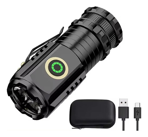 Linterna Alemana Monster Mini Flash Super Power Three De 1 P