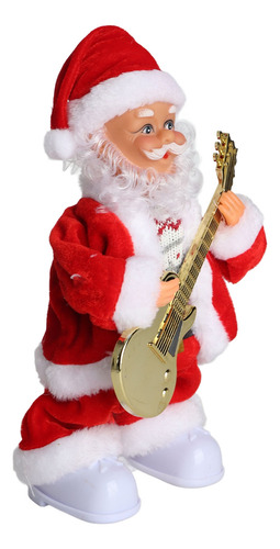 Decoraciones Navideñas Tocando La Guitarra Old Man