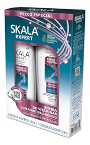 Kit Shampoo Y Acondicionador Skala Bomba De Vitaminas Sos