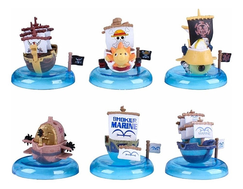 Set Figuras One Piece Barcos Red Force 
