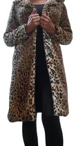 Comprar Tapado Animal Print Animal Print Sin Capucha M Beige
