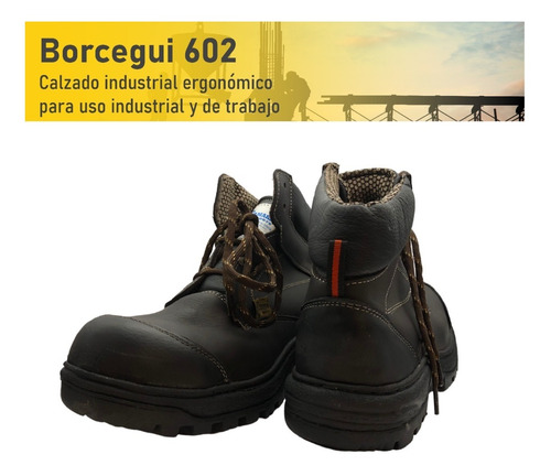 Calzado Industrial Con Casco De Poliamida Antiderrapante