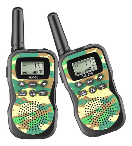 Walkie Portátil Para Niños Juguetes Interphone 2 Vías