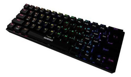 Teclado Mecânico Gamer Gamdias Hermes E3 Rgb Switch Azul