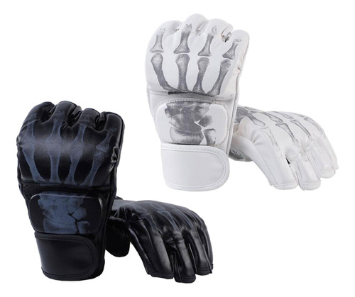 2 Pares De Guantes De Mma, Guantes De Artes Marciales,