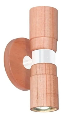 Aplique Nórdico Bidireccional Madera Paraíso Con Platil