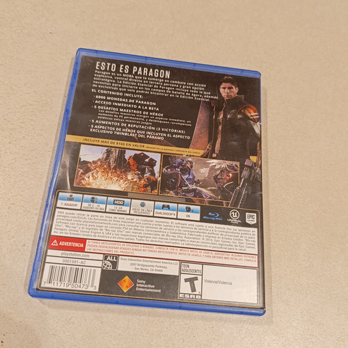 Ps4 Juego Paragon Para Playstation 4 (Usado)